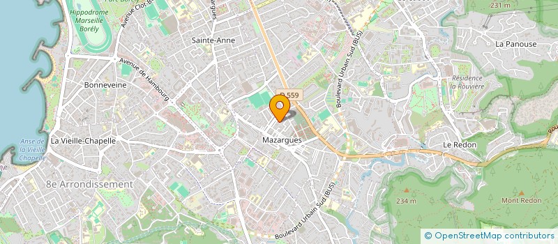 localisation de l'entreprise LES FOUS DU VENT à MARSEILLE