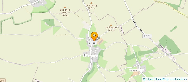 localisation de l'entreprise LES FOUS DU VOLANT  BRUCAMPS