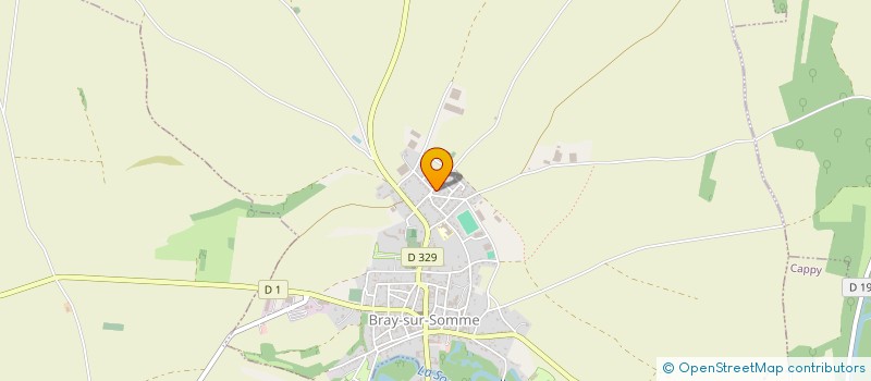 localisation de l'entreprise LES FOUS DU VOLANT  BRAY-SUR-SOMME