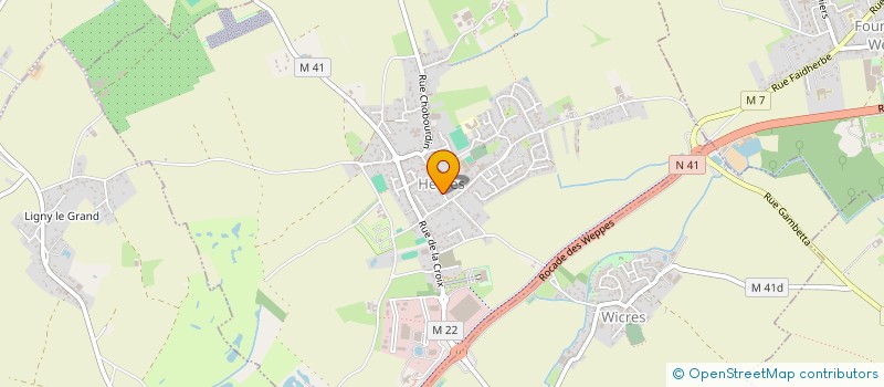 localisation de l'entreprise LES FOUS DU VOLANT HERLILOIS  HERLIES