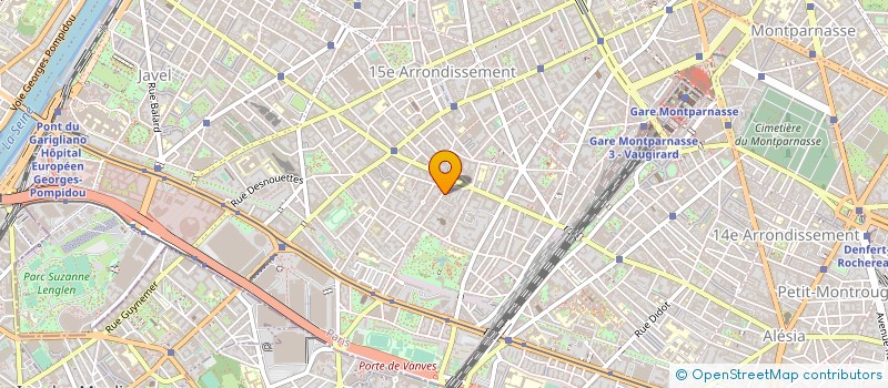 localisation de l'entreprise LES FOYERS DE CULTURE  PARIS