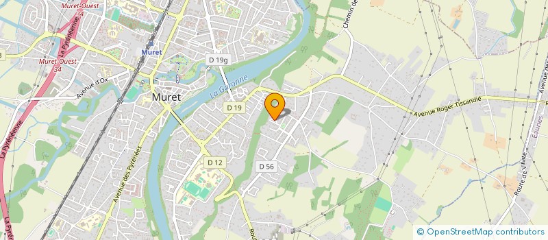 localisation de l'entreprise LES FRACASSES à MURET