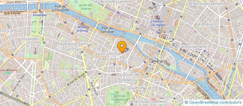 localisation de l'entreprise LES FRAISIERS PRODUCTION  PARIS