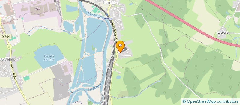 localisation de l'entreprise LES FRAMBOISES  LUMES