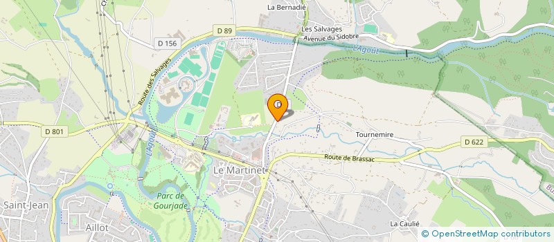 localisation de l'entreprise LES FRANCAROLS  CASTRES