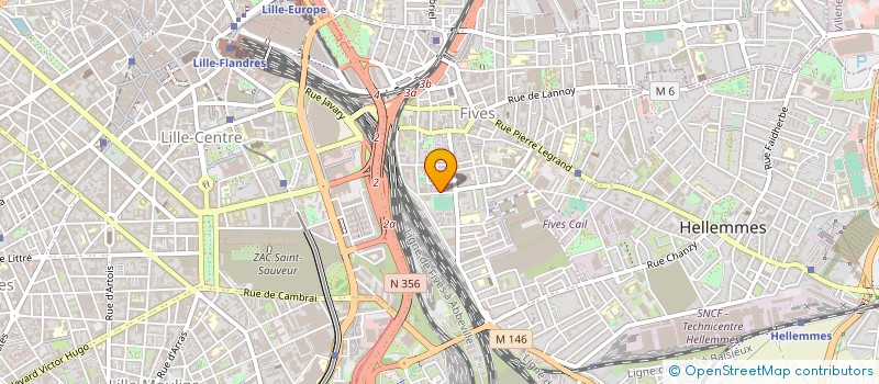 localisation de l'entreprise LES FRANCAS ASS DEPARTEMENTALE DU NORD à LILLE