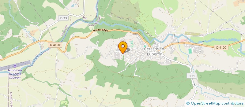 localisation de l'entreprise LES FRANCES SOLAIRE  CERESTE-EN-LUBERON