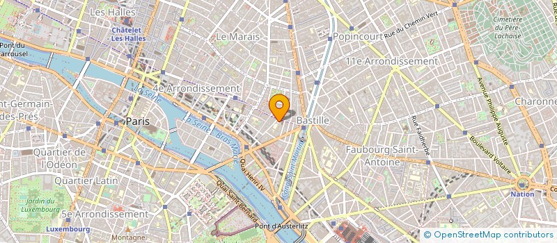 localisation de l'entreprise LES FRANCS BOURGEOIS-LA SALLE à PARIS