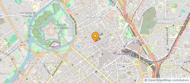 localisation de l'entreprise LES FRANCS BURGERS LILLE BASSE à LILLE