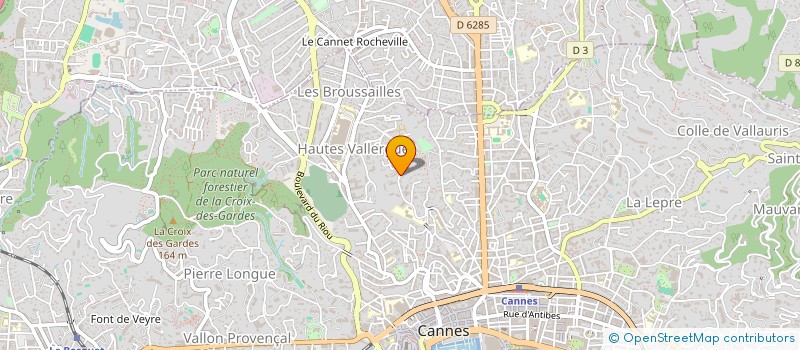localisation de l'entreprise LES FRANGINES  CANNES