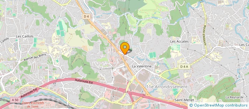 localisation de l'entreprise LES FRANGINES à MARSEILLE