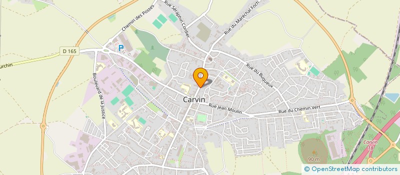 localisation de l'entreprise LES FRANGINES à CARVIN