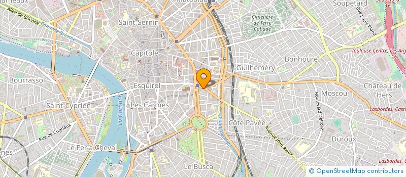 localisation de l'entreprise LES FRANGINS à TOULOUSE