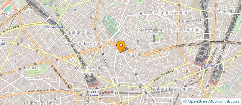 localisation de l'entreprise LES FRANGINS à CLAMART