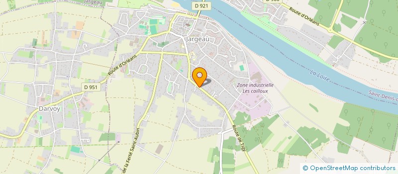localisation de l'entreprise LES FRANGINS à MARCILLY-EN-VILLETTE