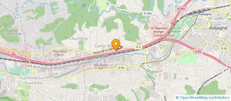 localisation de l'entreprise LES FRANGINS DU CHALET à MARSEILLE