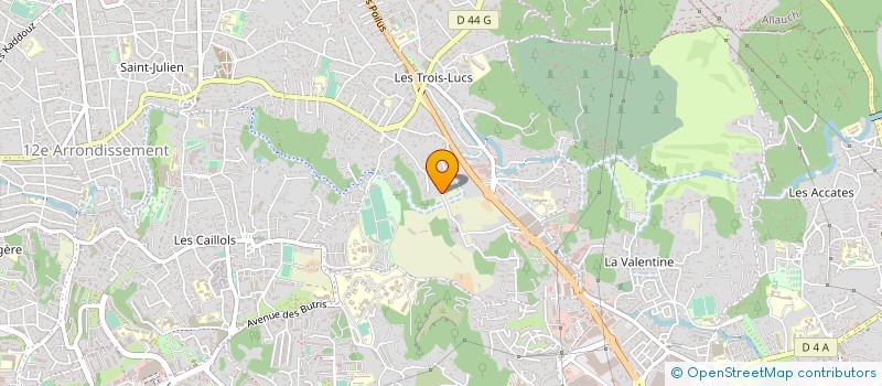 localisation de l'entreprise LES FRATES à MARSEILLE