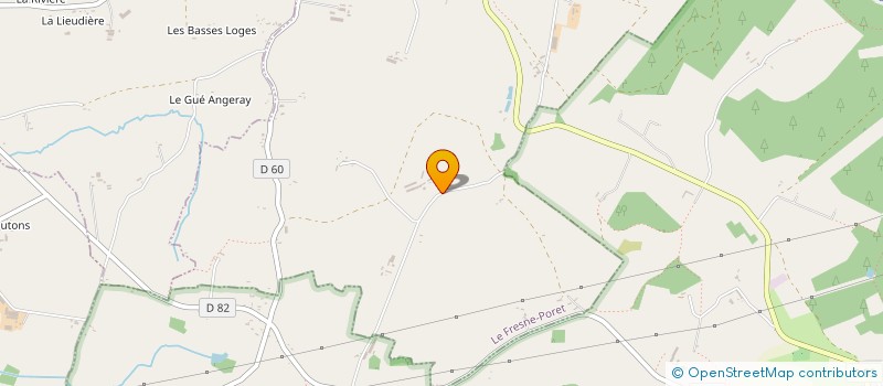localisation de l'entreprise LES FRELONS à LE FRESNE-PORET