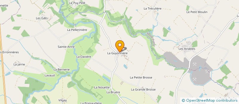 localisation de l'entreprise LES FRENES à LES LUCS-SUR-BOULOGNE