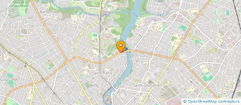 localisation de l'entreprise LES FREQUENCES VAGABONDES  NANTES