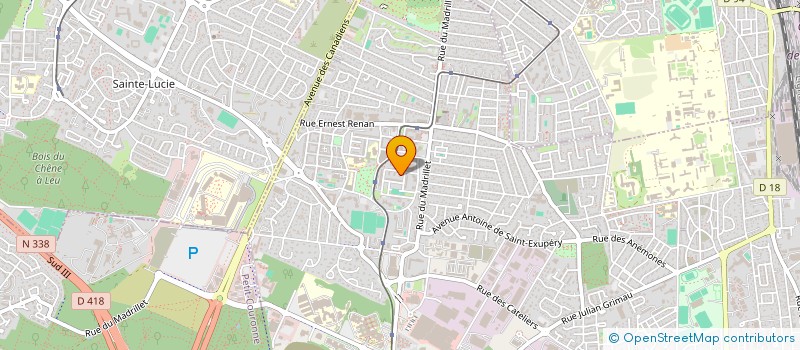 localisation de l'entreprise LES FRERES  SAINT-ETIENNE-DU-ROUVRAY