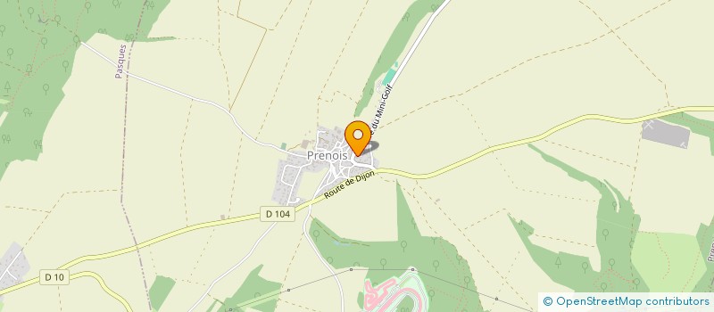 localisation de l'entreprise LES FRERES AZEMI  PRENOIS