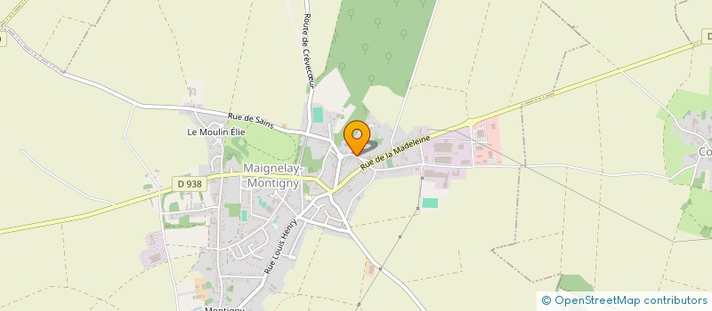 localisation de l'entreprise LES FRERES BARBIERS  MAIGNELAY-MONTIGNY