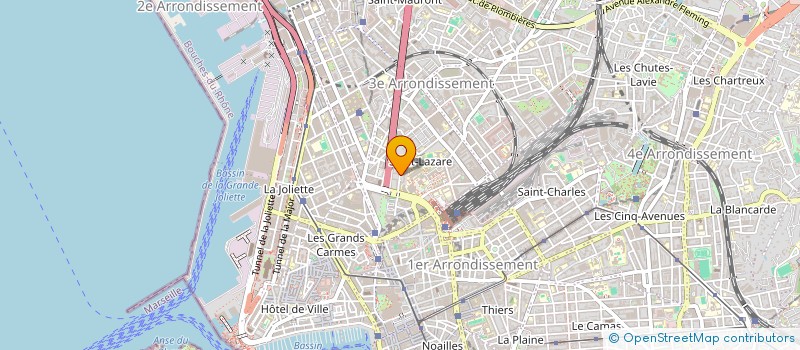 localisation de l'entreprise LES FRERES BARKA à MARSEILLE
