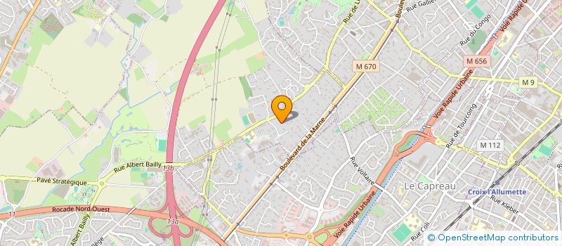 localisation de l'entreprise LES FRERES BONDUEL à MARCQ-EN-BARŒUL