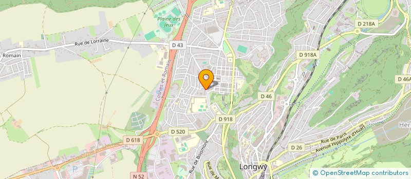 localisation de l'entreprise LES FRERES BOUARABA à LONGWY