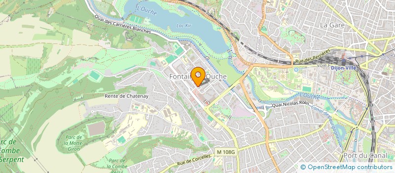 localisation de l'entreprise LES FRERES BOUCHERS à DIJON