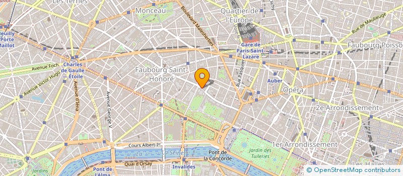 localisation de l'entreprise LES FRERES CHEMISE  PARIS