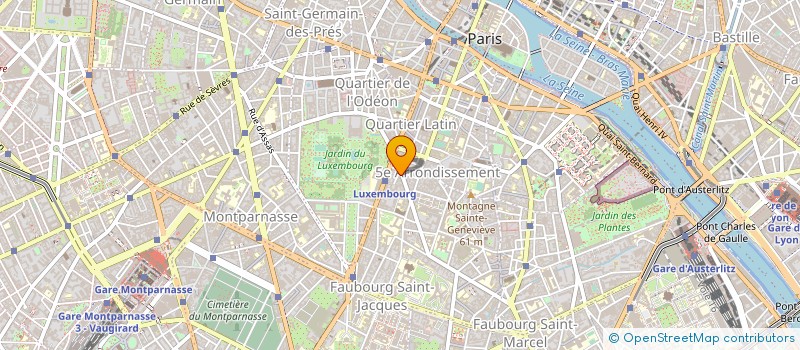 localisation de l'entreprise LES FRERES CORDONNIERS à PARIS