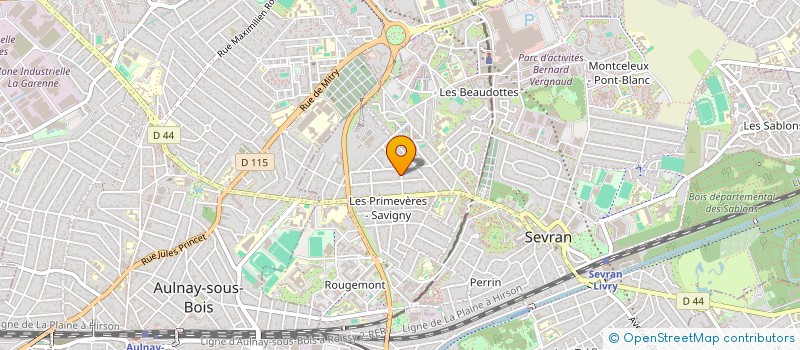 localisation de l'entreprise LES FRERES DE MAKOWSKI LFDM à SEVRAN