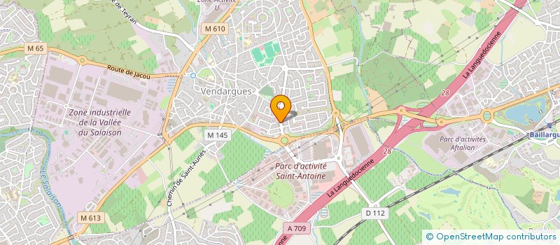 localisation de l'entreprise LES FRERES DISSIDENTS à VENDARGUES