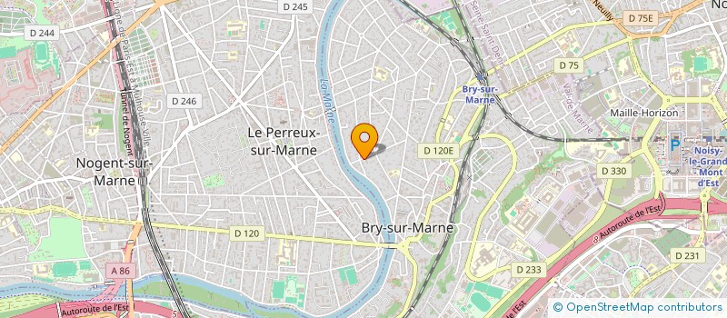 localisation de l'entreprise LES FRERES DU MEUBLE  BRY-SUR-MARNE