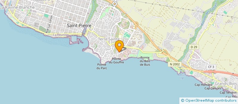 localisation de l'entreprise LES FRERES DU SUD à SAINT-PIERRE