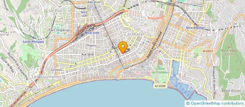 localisation de l'entreprise LES FRERES DU WEB à NICE