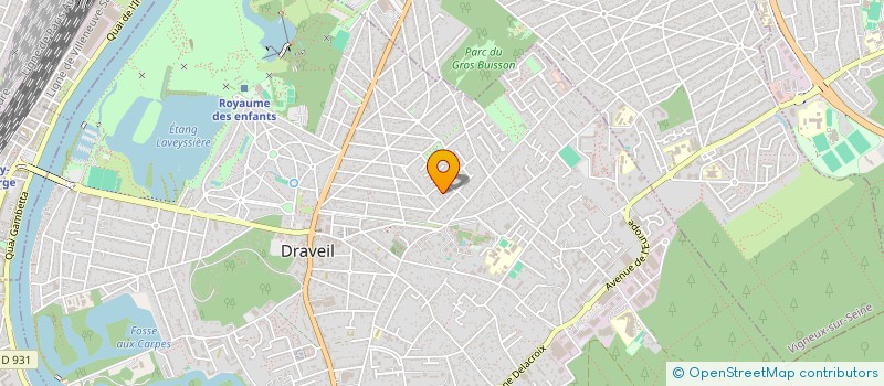 localisation de l'entreprise LES FRERES DUCASSE à DRAVEIL