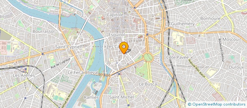 localisation de l'entreprise LES FRERES FOURCHETTES à TOULOUSE
