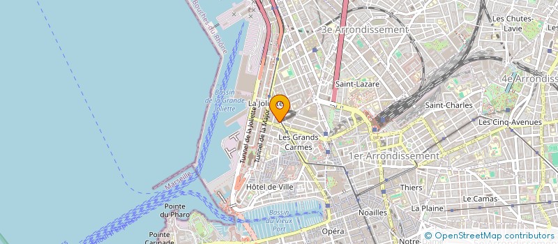 localisation de l'entreprise LES FRERES GADHGADHI à MARSEILLE