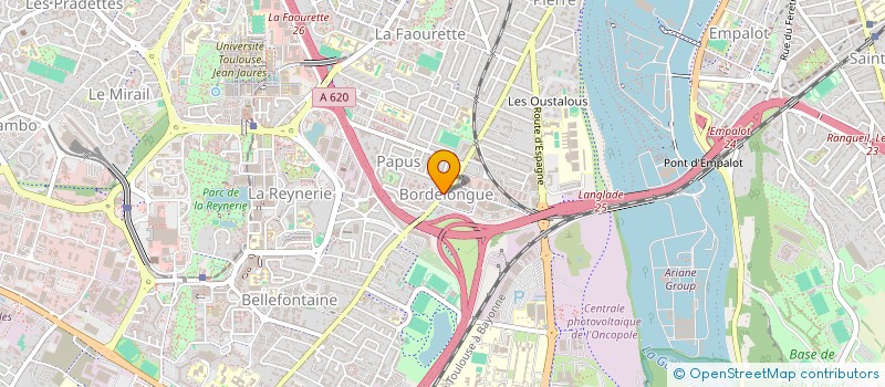 localisation de l'entreprise LES FRERES LESOURD à TOULOUSE