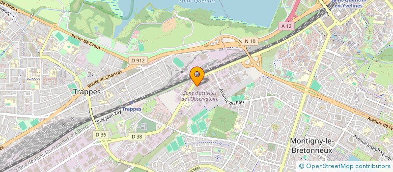 localisation de l'entreprise LES FRERES LIN à MONTIGNY-LE-BRETONNEUX