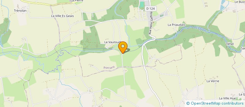 localisation de l'entreprise LES FRERES MAUBEC à PORCARO