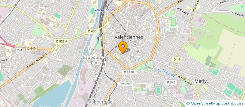 localisation de l'entreprise LES FRERES PILLARD  VALENCIENNES