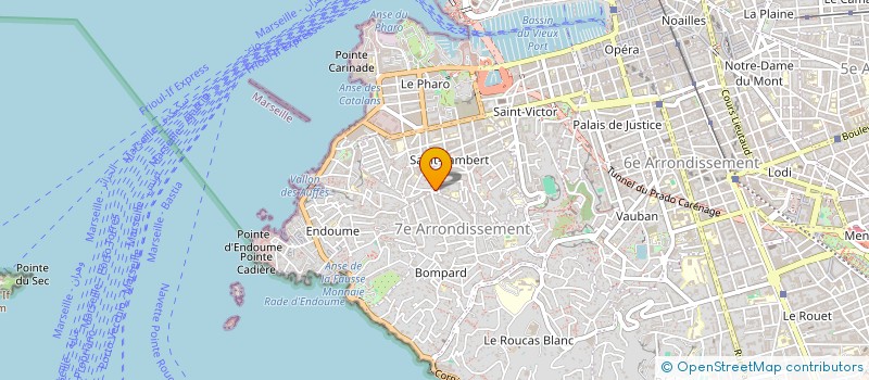 localisation de l'entreprise LES FRERES SAYADI  MARSEILLE