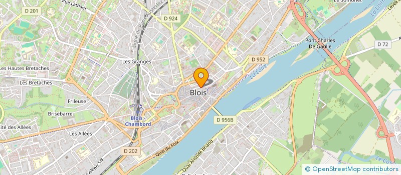 localisation de l'entreprise LES FRERES TOASTES  BLOIS