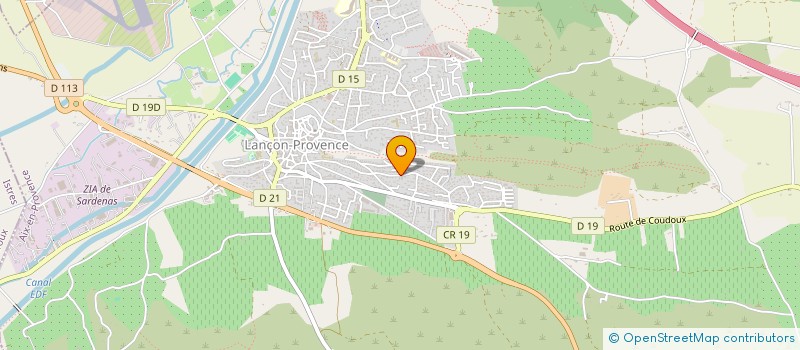 localisation de l'entreprise LES FRIGOS DE PROVENCE  LANCON-PROVENCE