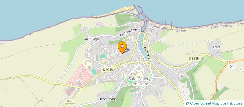localisation de l'entreprise LES FRIMOUSSES à SAINT-VALERY-EN-CAUX