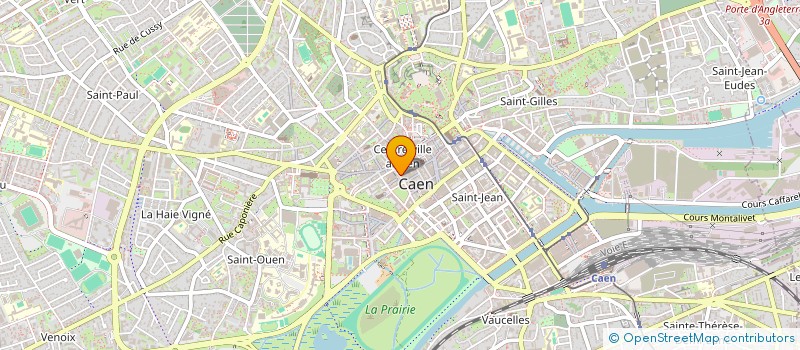 localisation de l'entreprise LES FRIPES DE LOULOU à CAEN